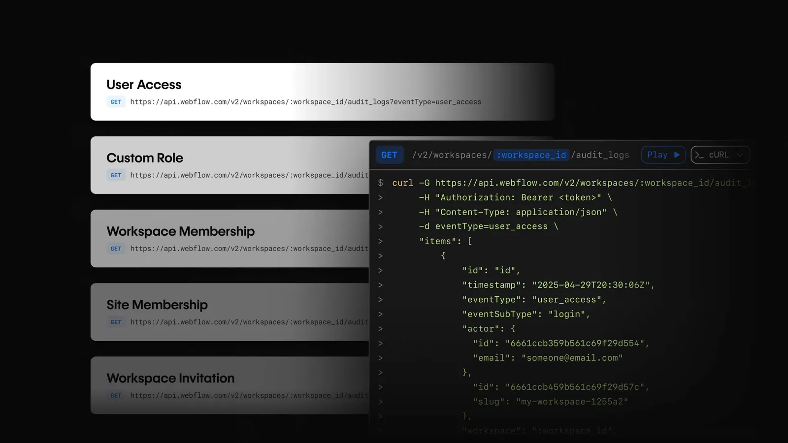 Workspace Audit Logs