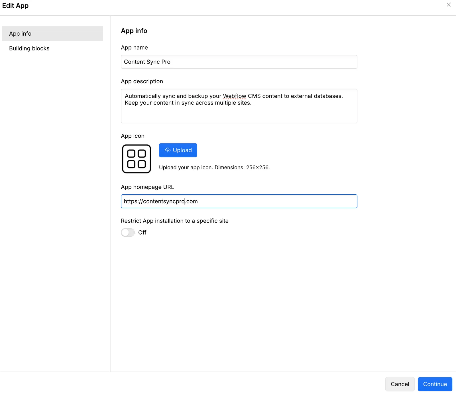 App Details