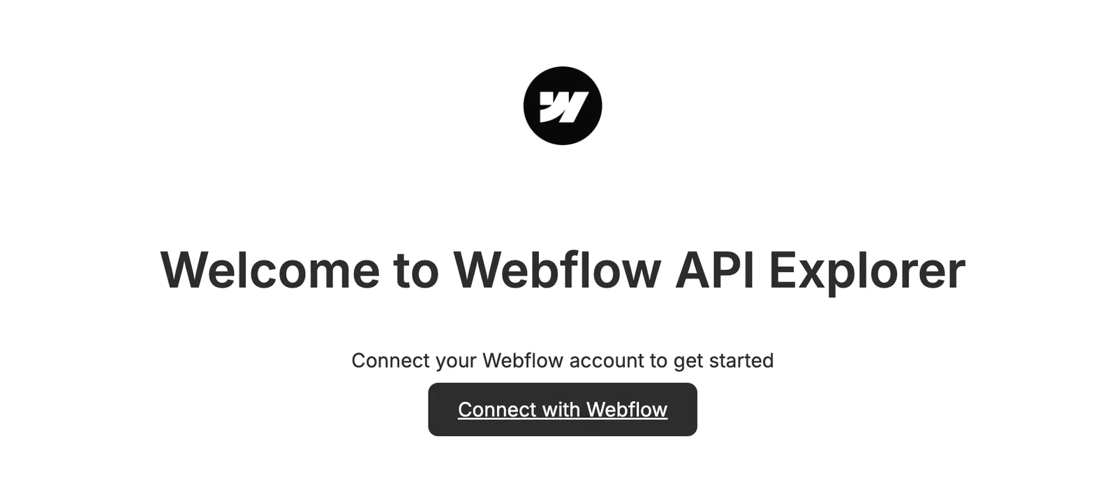 Webflow App Example