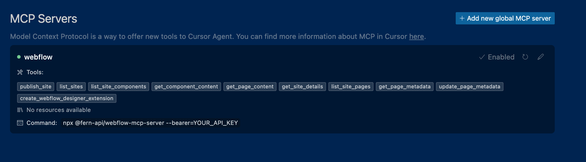 Cursor MCP